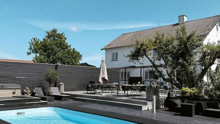 Strandnah: Hotel auf Samsø
