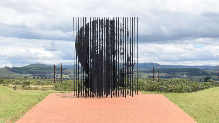 Mandela Denkmahl bei Howick