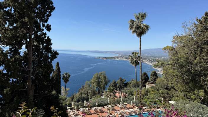 Zimmeraussicht Taormina