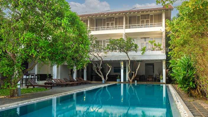 Stilvolles Design: Boutique-Hotel am Strand