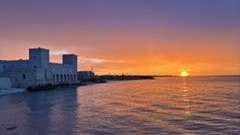 Sonnenuntergang in Trani