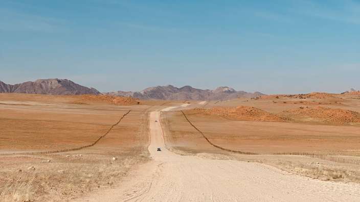 Dusty road