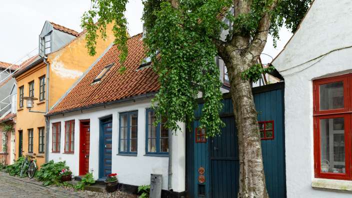 Geschichtsträchtige Umgebung: Häuschen in Aarhus