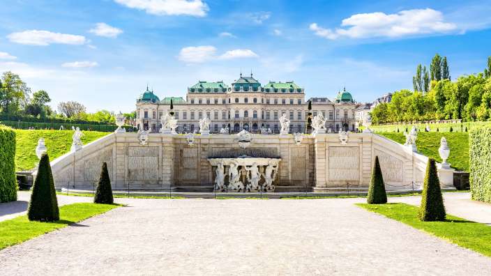 Schloss Belvedere in Wien